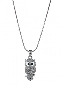 Owl Pendant with Snak chain 45 cm VE: 24 Pcs. 
