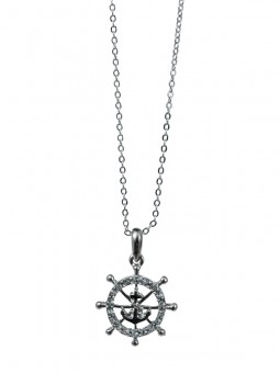 Maritim pendant with rhinestones Q: 24 pcs. 