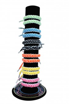 Shoelace bracelet lights in dark 36 pieces assorted 