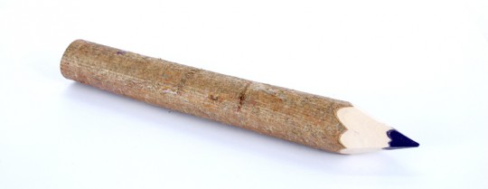 Holzstift klein - lila  VE 24 Stück 