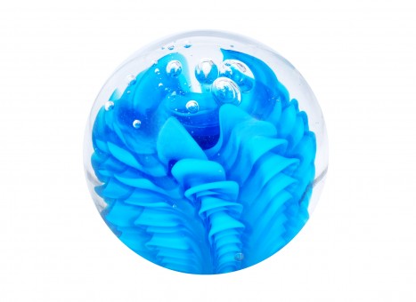 Traum-Kugel mini, blaue Welle 