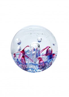 Dream-ball mini, blue and pink with bubbles 