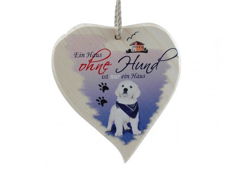 Banner Heart medium A house without a dog PU: 4 pc 