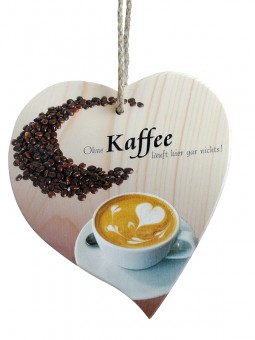 Banner Heart medium without coffee,... 4 PC 