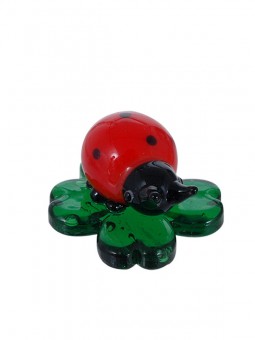 Ladybirds on four-leaf clover Packing: 36 pcs 