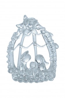 Spin-glass crib clear 24 pieces 