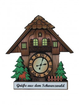 Cuckoo Clock Magnet with Scripture PU: 36 pieces 
