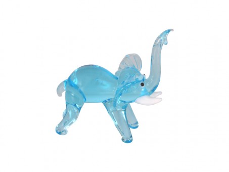 Glass water elephant 12 pcs 