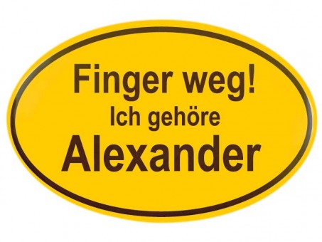 Magnet-Flaschenöffner Alexander  3 Stück 