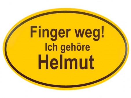 Magnet-Flaschenöffner Helmut  3 Stück 