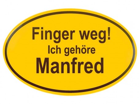Magnet-Flaschenöffner Manfred  3 Stück 