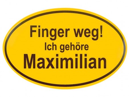 Magnet-Flaschenöffner Maximilian  3 Stück 