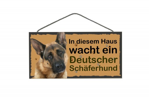 Tierschild Deutscher Schäferhund Dieses Haus.... 3 Stück 