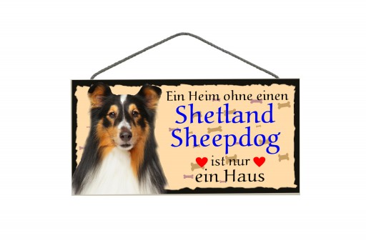 Tierschild Shetland Sheepdog  3 Stück 