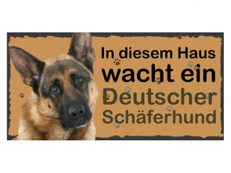 Magnet Tierschild Deutscher Schäferhund 3 Stück 