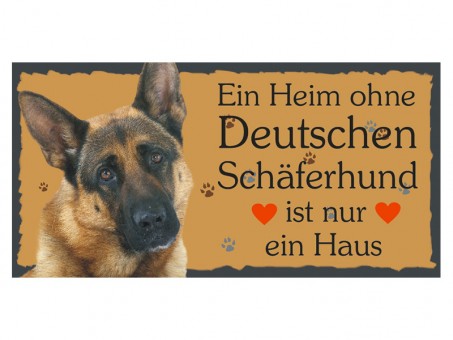 Magnet Tierschild Deutscher Schäferhund (Ein Haus)3 Stück 