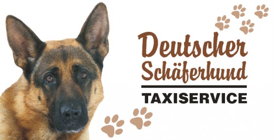 Tier Autoaufkleber Deutscher Schäferhund 5 Stk 