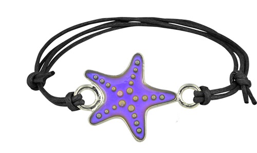 Bracelet blue magic étoile de mer par 8 