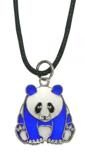 Pendentif blue magic panda par 8 