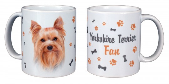 Kaffeetasse Yorkshire Terrier 3 Stk 